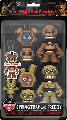 Funko Five Nights At Freddy's (FNAF) Snap: Freddy Fazbear & Springtrap 2PK - Imagen 1 de 4