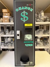 American Changer AC 1001 accepts $1 -$20 *COMPLETELY REBUILT* pays out quarters