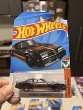 Hot Wheels 2021- '77 Pontiac Firebird T/A- HW Muscle Mania- Long Card - Black