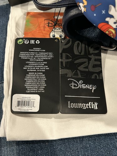 Mini Mochila Loungefly Exclusiva Eight 3 Five con JUEGO DE PASADORES Y BOLSA BLANCA - Imagen 16 de 19