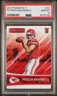 2017 Panini Rookies & Stars Patrick Mahomes II Rookie #201 PSA 10 Chiefs