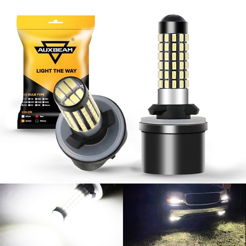 For GMC Envoy 2002-2008 2009 AUXBEAM LED Headlight High Low Beam Fog Light White - Picture 2 of 17