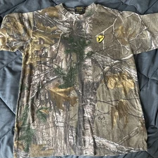 Real Tree Scent Blocker Youth Large Camoflauge Tee
