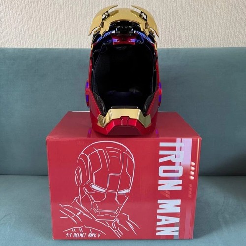 Iron Man Helm 1:1 MK5 Autoking Vollautomatisch Voicecontrol/ Fernbedienung Maske - Bild 22 von 23