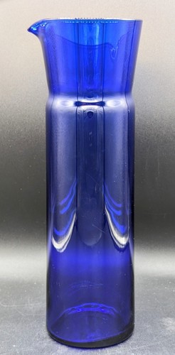 Caraffa decanter vino cristallo blu cobalto Spiegelau vintage, 11,5 pollici - Foto 1 di 7