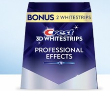 Crest 3D Whitestrips Professional Effects 20 + 2 Bonus Treatments Expires 4/27