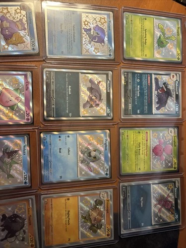 Pokemon TCG Paldean Fates Shiny Bundle Set Of 12 NM