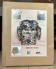 Action Camouflage Tote Hunting Seat Brand New In Box Storage