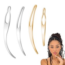 4 PCS Sisterlock Retighten Tool Metal Crochet Hook Dreadlock Hair Extension