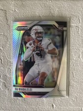 DJ Uiagalelei Silver Prizm Rookie Card-2025 Panini Prizm Draft Picks Florida St.