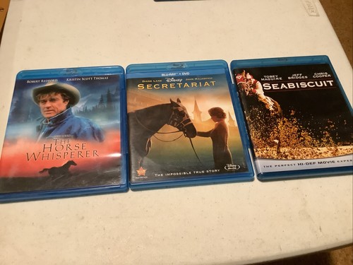 Gebrauchte Blu-ray Konvolut 3 Pferdefilme. Seabeks, Pferdeflüsterer, Sekretariat