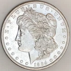 *1884 S MORGAN DOLLAR* *VERY RARE DATE* NR #CVIP50