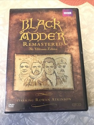 Black Adder: the Ultimate Edition (Remastered) (DVD) BBC Rowan Atkinson 6 Disc