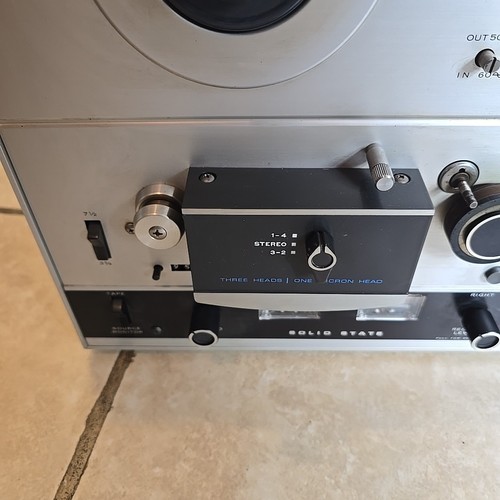 Akai 4000D Solid State Reel To Reel Recorder + Cover - TEILE ODER REPARATUR! - LESEN! - Bild 6 von 24