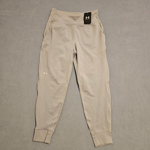 Neu mit Etikett Under Armour Movement Damen-Jogginghose tailliert grau Activewear Medium - Bild 1 von 7