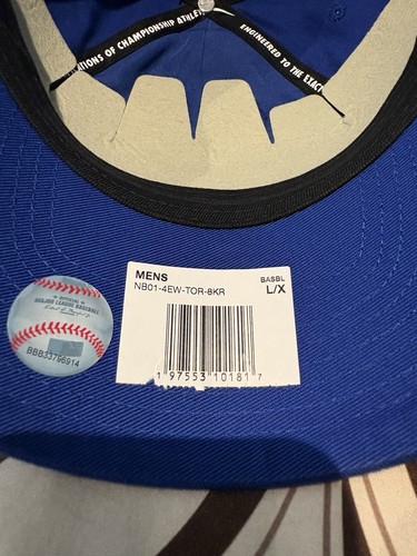 Toronto Blue Jays Nike Club Cap Team Logo M/L Strap L/XL Swoosh Hat NWT - Picture 5 of 7