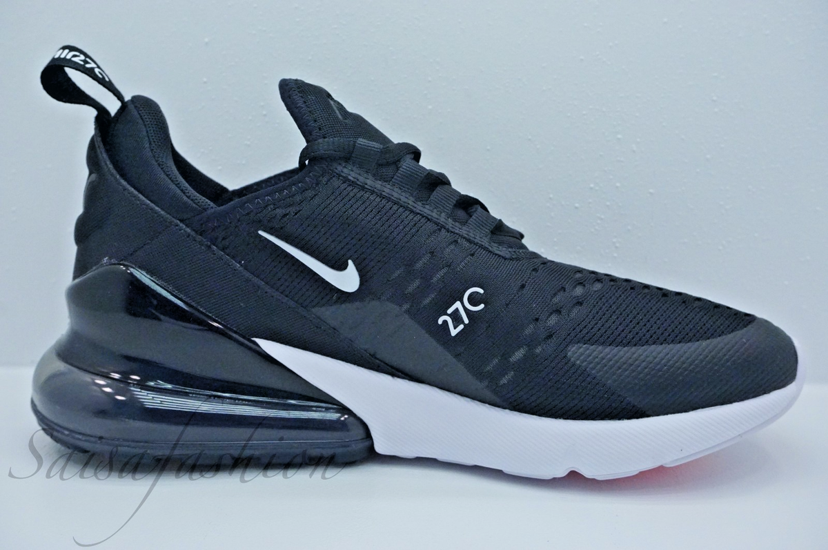 Size 7 (GS) - Nike Air Max 270 Low Triple Black - 943345-001 for