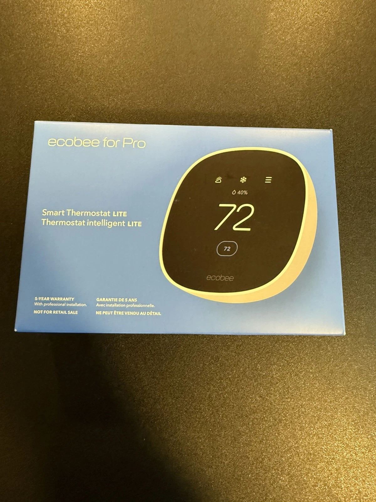 NEW Ecobee for Pro Smart Thermostat Lite EB-STATE7P-01 Factory Sealed Box