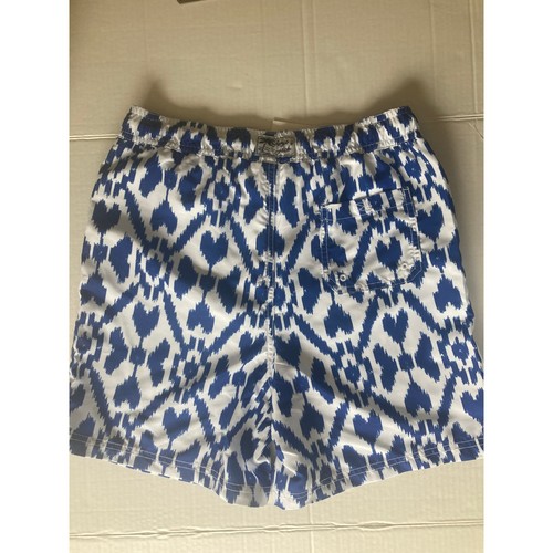 NEW ! Janie and Jack Drawstring Swim Trunk Shorts Big Boys Size 16/XXL Blue - Picture 9 of 13