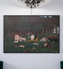 Horace Pippin Holy Mountain III Canvas/Poster Wall Art