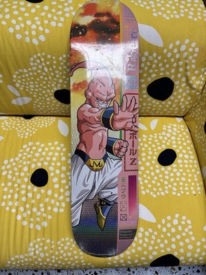 DRAGON BALL Z PRIMITIVE SKATEBOARD RIBEIRO KID BUU SUPER NEW RARE 8.5  DBZ