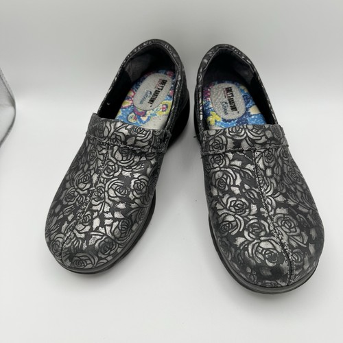 Grey's Anatomy Damenschuhe Größe 7M schwarz rose Softwalk rutschfest Pflege - Bild 6 von 8