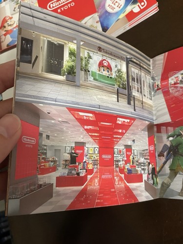 Volantino promozionale merchandise Nintendo Kyoto Store Giappone - Foto 12 di 14