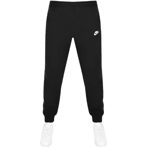 Mens Nike Club Logo Tracksuit Hoodie and Jogging Bottoms Set Black Navy or Grey - Picture 12 of 17