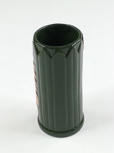 Bicchiere da bere vintage Tiki ceramica hawaiana fiore Lei - Foto 3 di 6