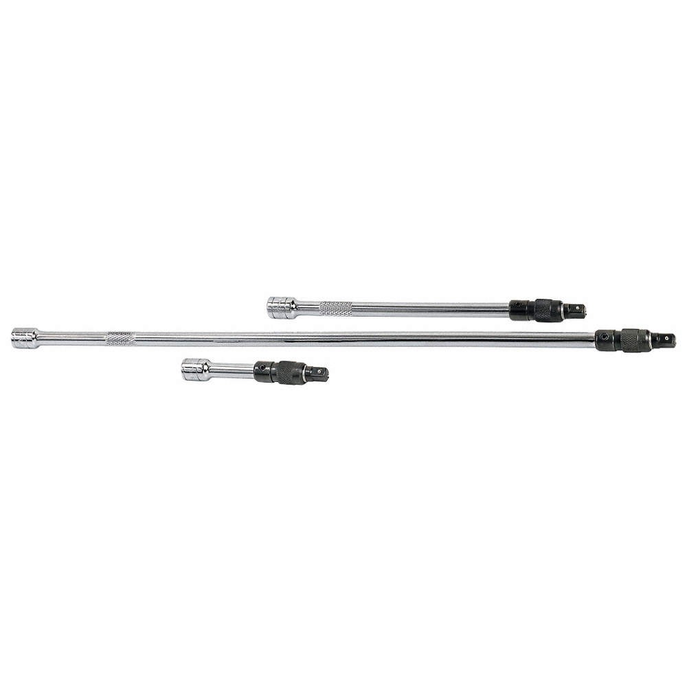 SK PROFESSIONAL TOOLS 4941 Socket Extn St, Steel, Chrm, Drv 1/4 in 12D259