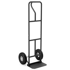 Handle Hand Truck,High Back ack Barrow with Rubber Wheel,Built-in Double Bearing