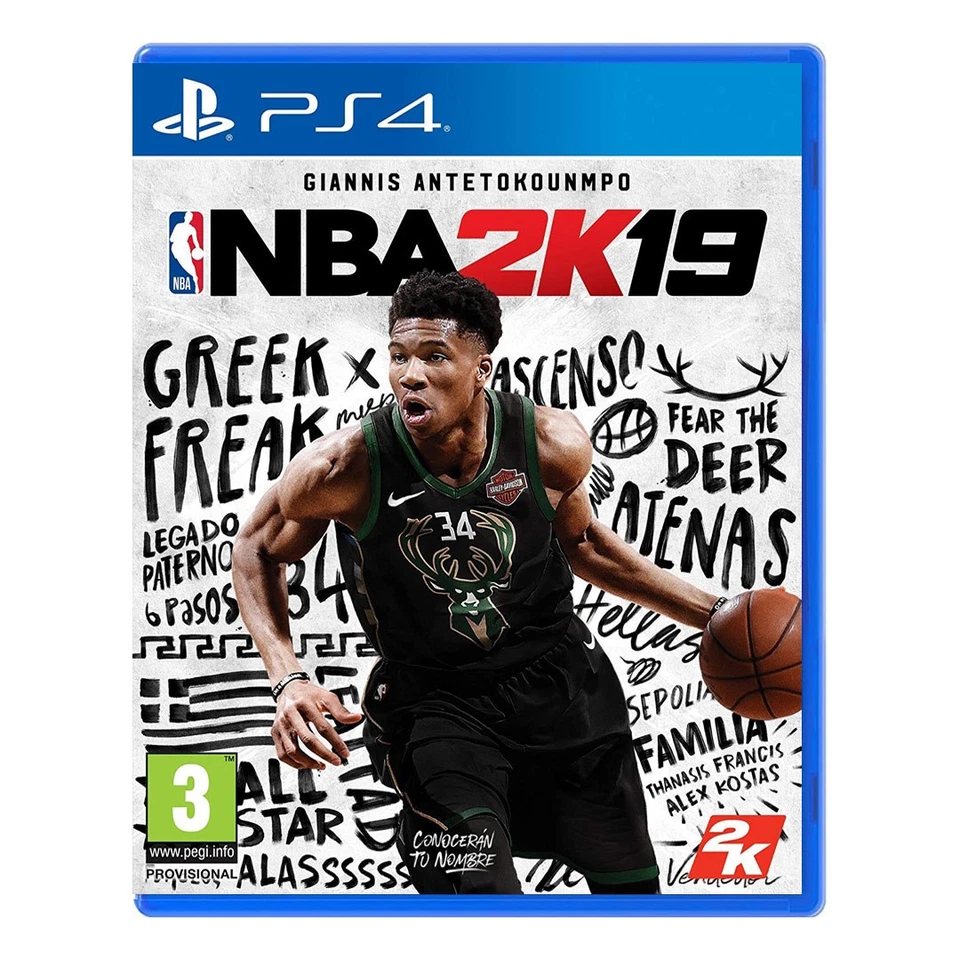JUEGO PS4 NBA 2K19 PS4 19369787, foto 1 de 3