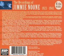 JIMMIE NOONE - CHICAGO RHYTHM - APEX BLUES: THE RECORDINGS OF JIMMIE NOONE 1923-