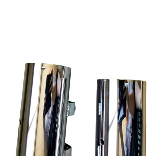 Fits 95-16 Harley Davidson Touring Model Straight Cut Slip On Muffler 2 Baffle - Picture 3 of 9