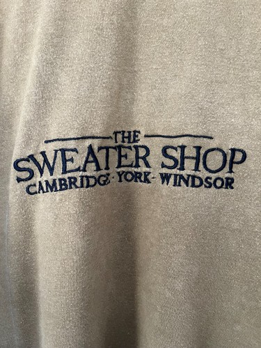 The Sweater Shop Long Sleeve T Shirt Mens XL Colourblock 100% Cotton Made in UK - Picture 5 of 7