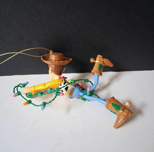 Grolier Presidents Edition Woody Toy Story Decorazione Natalizia Disney Vintage 5" - Foto 4 di 5