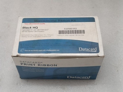 532000-053 BLACK MONOCHROME HQ RIBBON DATACARD ENTRUST FOR SD & AMP SP PRINTERS - 第 4/5 張圖片