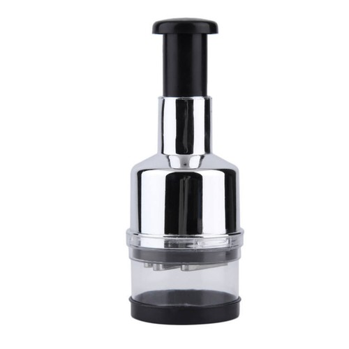 Stainless Steel Kitchen Garlic Press Crusher Rocking Mincer Manual Squeezer - Picture 2 of 7
