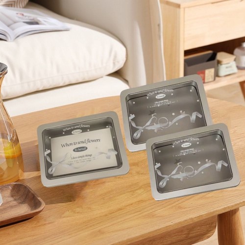 3Pcs Iron Korean Lace Desktop Organizer Stationery Storage - Picture 4 of 12