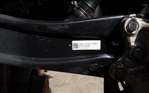 2022 KIA SPORTAGE LEFT REAR SUSPENSION COMPLETE 2021-2025 G4FP - Picture 4 of 5