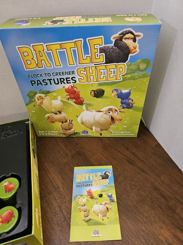 Battle Sheep Flock to Greener Pastures Game Complete! EUC! Award Winner Game - Picture 4 of 17