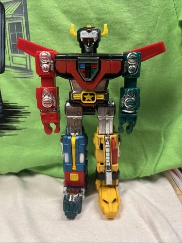 Vintage 1981 Bandai Toei Voltron Lion Force Die Cast Action Figure-broken Leg