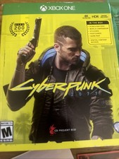Cyberpunk 2077 Microsoft Xbox One Complete with Stickers Mint Disk