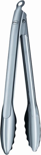 Stainless Steel 12-inch Lock and Release Tongs (12916) - Picture 3 of 7