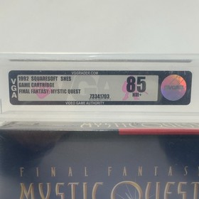 Final Fantasy Mystic Quest  Nintendo SNES Game Factory Sealed VGA Graded 85 NM+