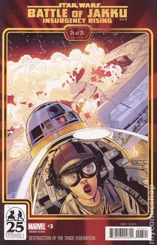 Star Wars Battle of Jakku Insurgency Rising #3B NM 2024 Stock Image