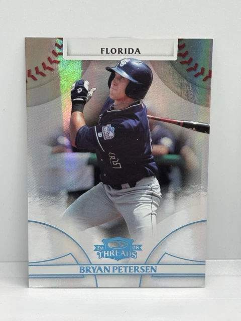 2008 Donruss Threads Green Century Proof /25 Bryan Petersen #72