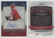 2022 Select Youth Explosion Signatures Tri-Color Prizm /99 Sam Bachman Auto