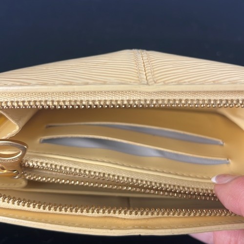 Original Louis Vuitton | Epi Z Portfeuille Geldbörse | Vintage | Vanille Leder - Bild 13 von 13