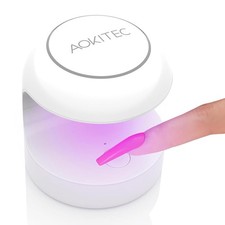 UV LED Nail Lamp 12W Portable Gel Curing Light Quick Dry Manicure Home Salon Pro